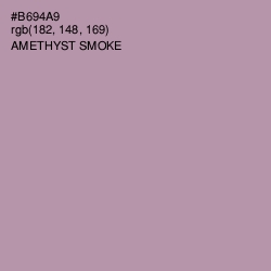 #B694A9 - Amethyst Smoke Color Image